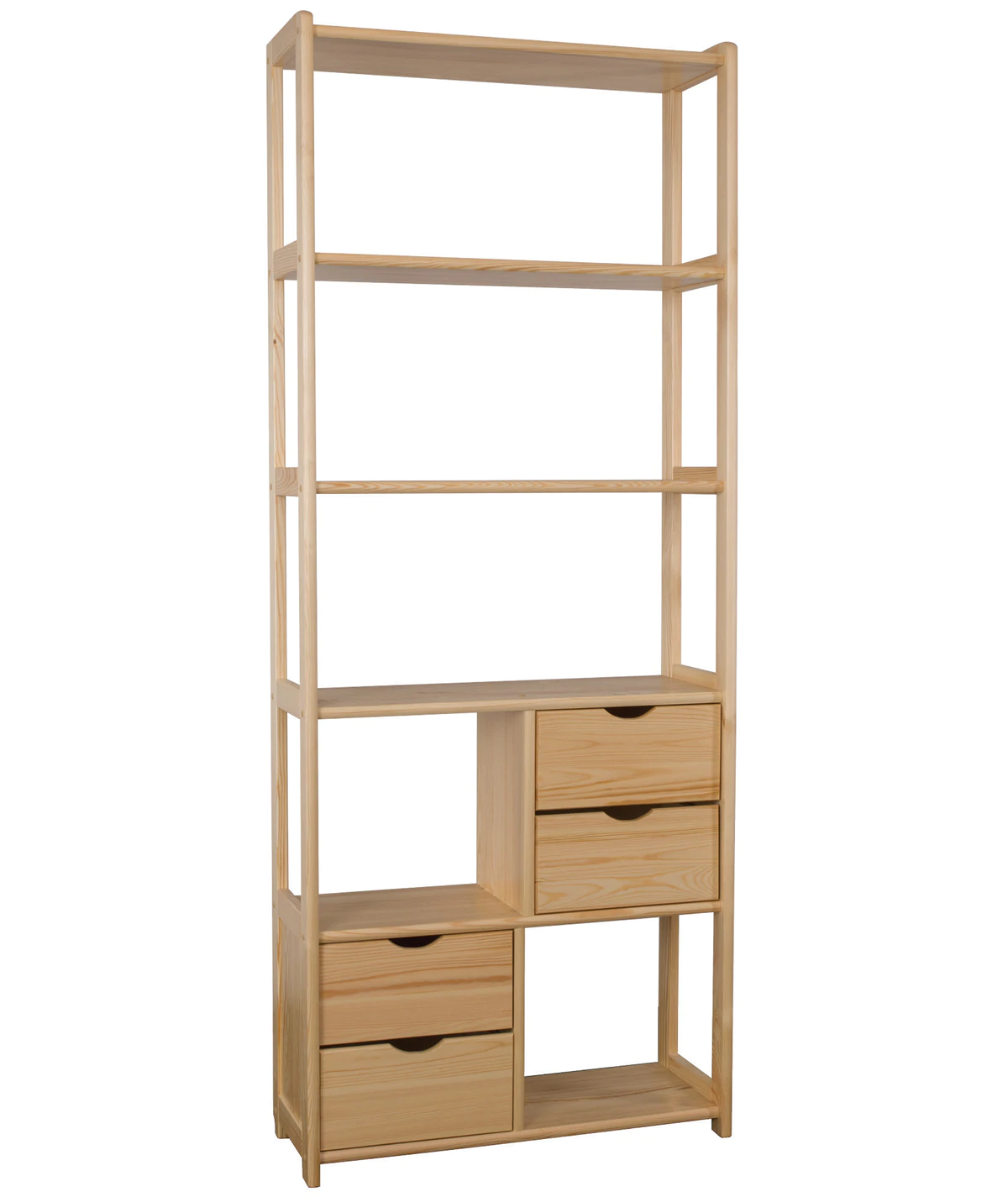 Regał sosnowy RG 143 DREWMAX