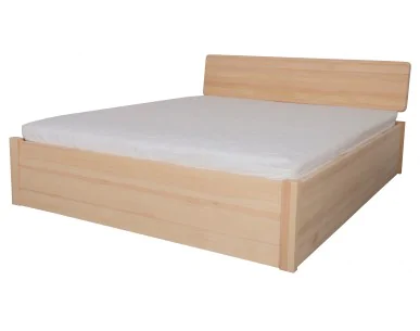Łóżko sosnowe SODALIT 3 STOLMIS podnoszone na ramie drewnianej