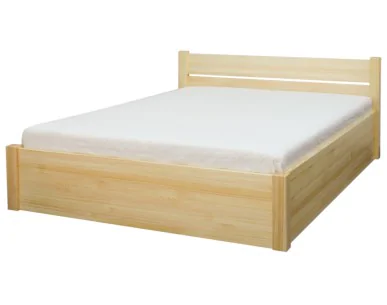 Łóżko bukowe TOPAZ 3 STOLMIS podnoszone na ramie drewnianej