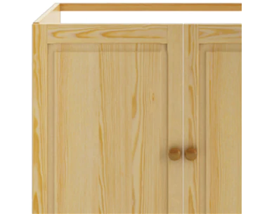 Witryna sosnowa KW 111 DREWMAX