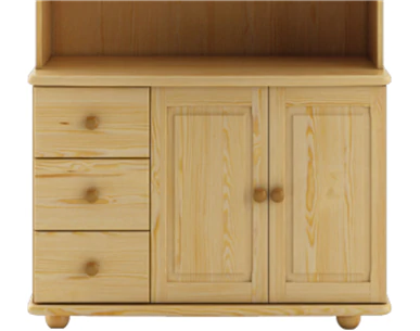 Witryna sosnowa KW 125 DREWMAX