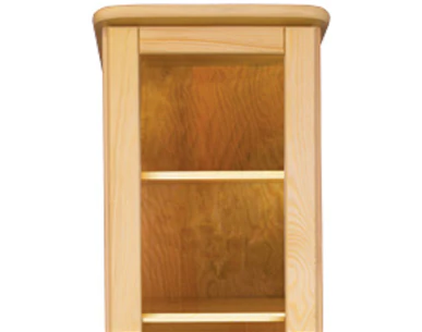 Witryna sosnowa KW 131 DREWMAX