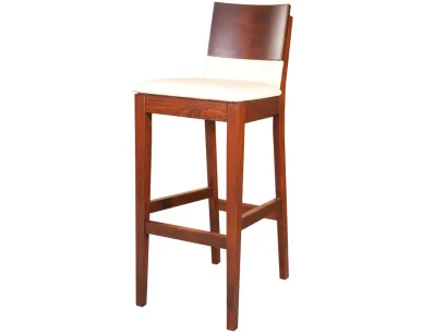 Krzesło dębowe barowe KT 392 DREWMAX