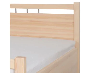 Łóżko bukowe OPAL 8 STOLMIS podnoszone na ramie metalowej
