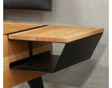 Szafka nocna dębowa BE-0587 GK MEBLE