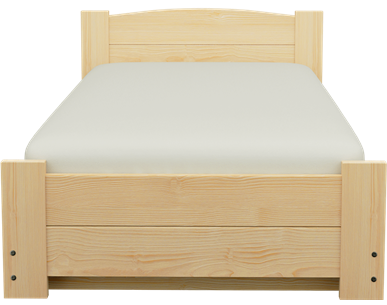 Łóżko sosnowe BOOMER Zaczarowana Sypialnia podnoszone