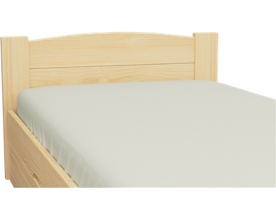 Łóżko sosnowe BOOMER Zaczarowana Sypialnia podnoszone