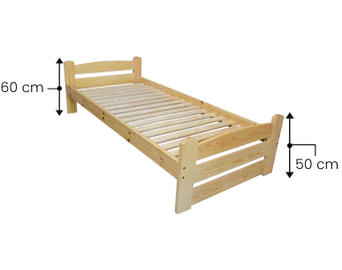Wymiary łóżka Standard Zaczarowana Sypialnia