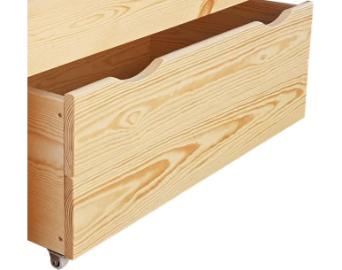 Opcjonalna wysoka szuflada do łóżka dla seniora