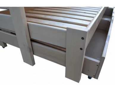 Kompaktowe łóżko piętrowe niskie Franio Zaczarowana Sypialnia