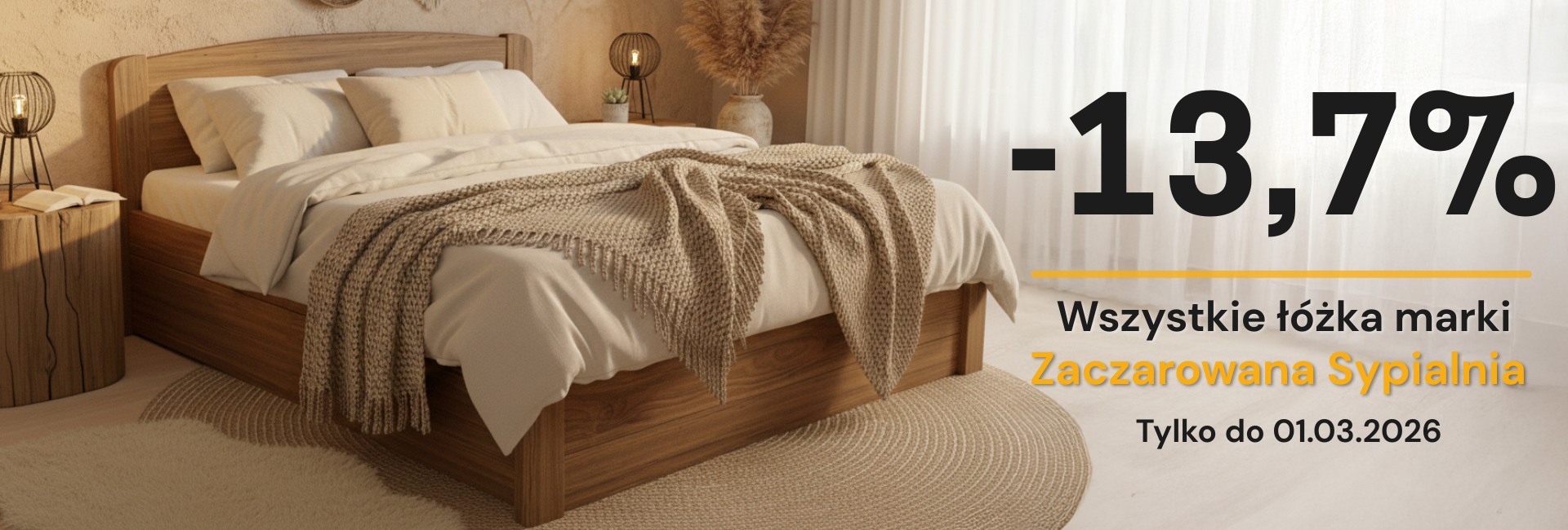 Zaczarowana Sypialnia -13,7%